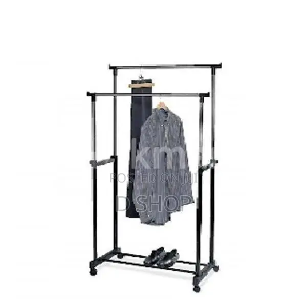 Double Pole Telescopic Adjustable - Rack