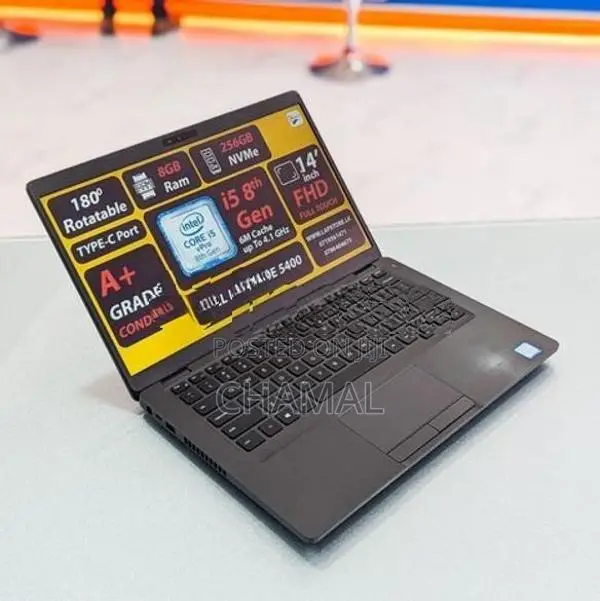 DELL Latitude 5400 Core i5 8th Gen|8GB RAM|256GB NVMe |Type C