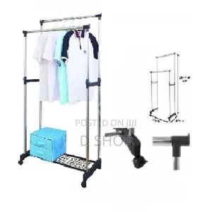 Double Pole Telescopic Adjustable - Rack