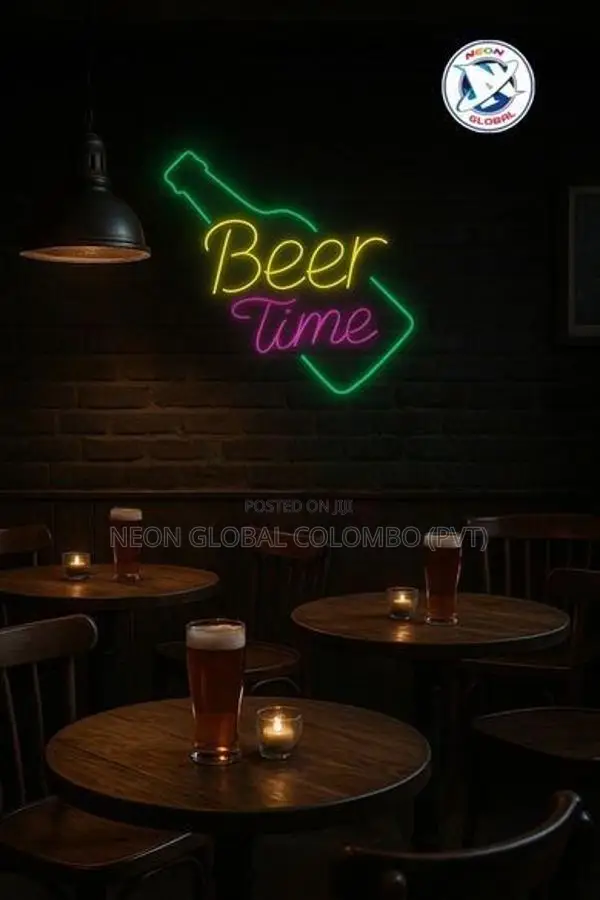 Stylish Neon Boards for Restaurants