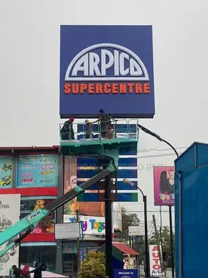 Front Elevation Name Boards for Supermarkets