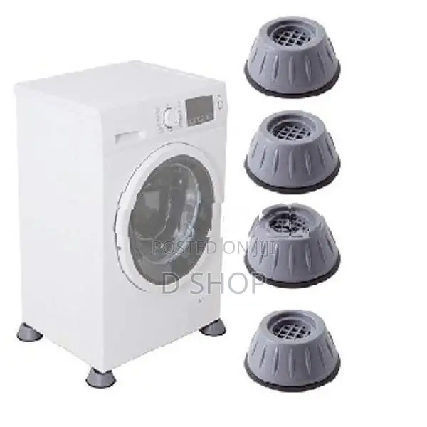 Shock Pad - 4Pcs set for Washing Machine , Table, Fridges Base @