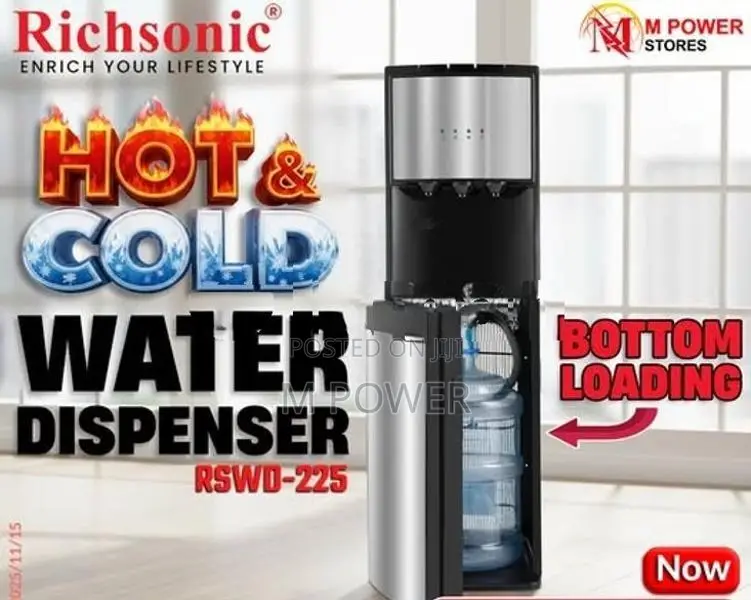 Richsonic Water Dispenser (Cold & Hot) (RSWD-225)