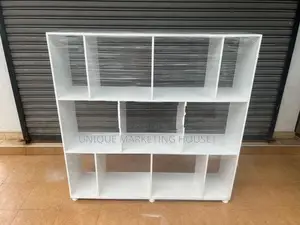 Modern 4x4 Ft White Design Racks