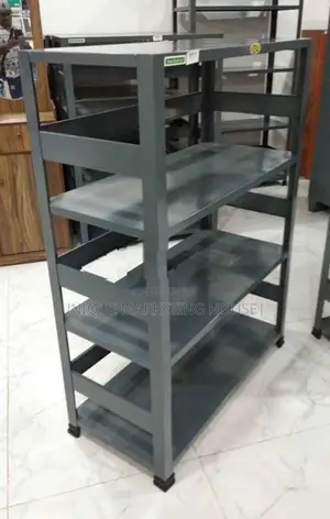 NEW 4x3FT CLASSIC STEEL OPEN RACK
