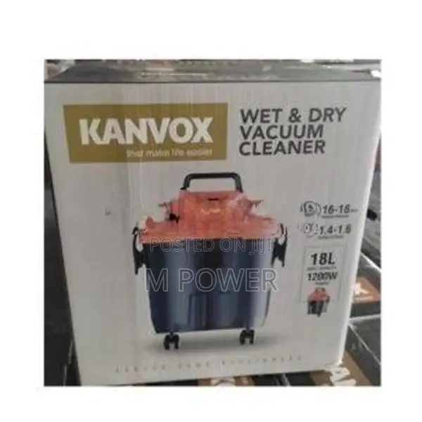 Kanvox Vaccum Cleaner 18L Wet Dry 1200W (KANV18)