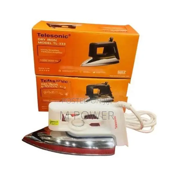 Telesonic Dry Iron (TL-187)