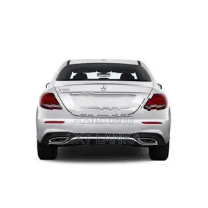 Genuine E Class 2019 E200 E220 E350e AMG w213 rear bumper diffuser chr