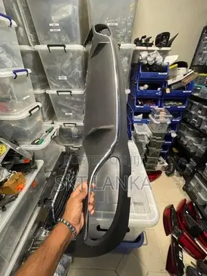 Genuine E Class 2019 E200 E220 E350e AMG w213 rear bumper diffuser chr