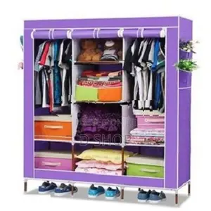 3 Roll-over Doors Cloth Storage - Wardrobe Cupboard