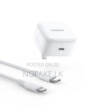 UGREEN 20W Type-C Apple Charger Adapter and C to Lightning Cable