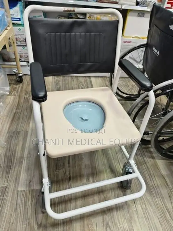 Commode Chair With Wheels