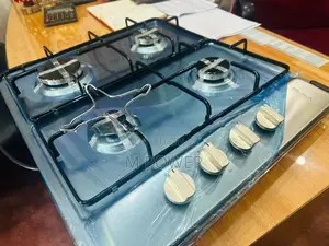 Elba Cooker Hob Stainless Steel 4 Burner Gas