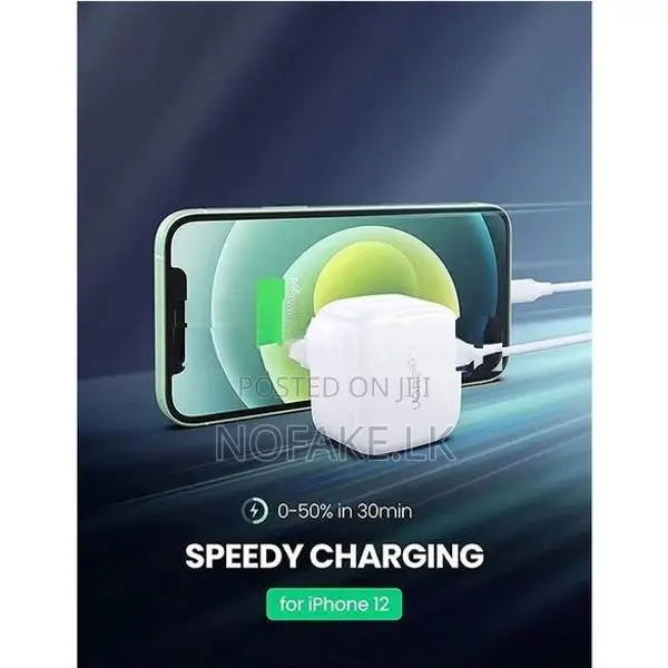 UGREEN 20W Type-C Apple Charger Adapter and C to Lightning Cable