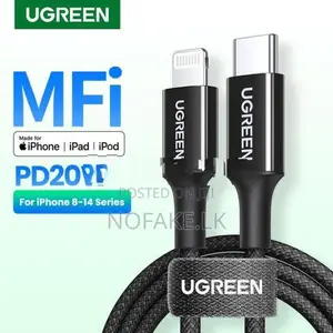 UGREEN 20W Type-C Apple Charger Adapter and C to Lightning Cable