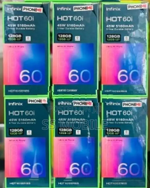 Infinix Hot 60i 6GB 128GB (Brand New)