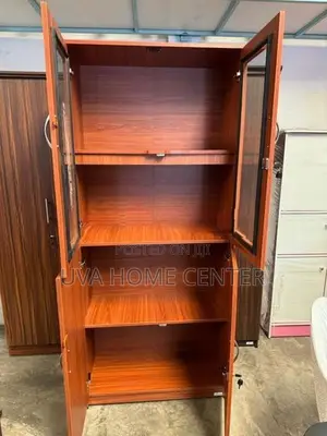 Melamine Glass Cupboard