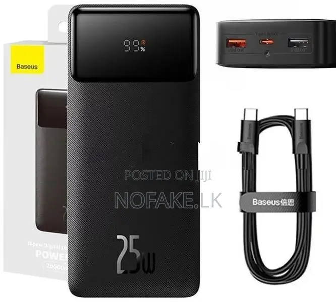 Baseus 25W 20000mAh Bipow Power Bank