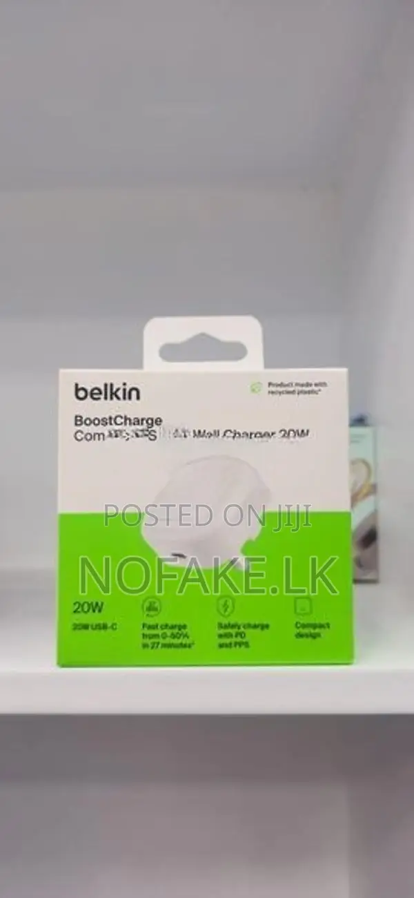 Belkin Boost Charge USB-C 20W MFi Wall Adapter