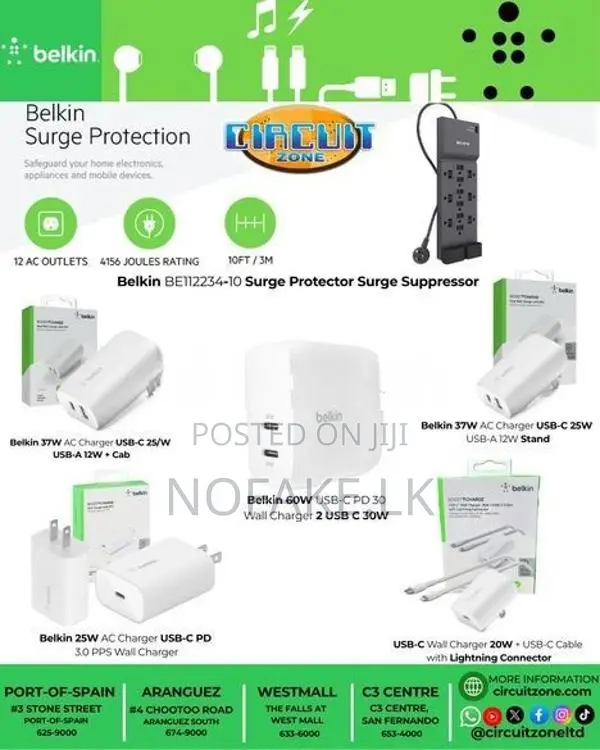 Belkin Boost Charge USB-C 20W MFi Wall Adapter