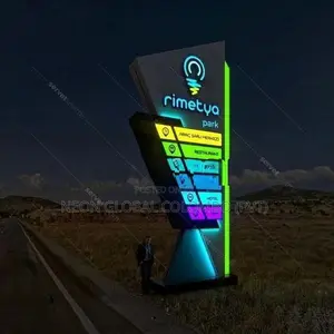 Radiant Displays: Emboss letters Light Boxes
