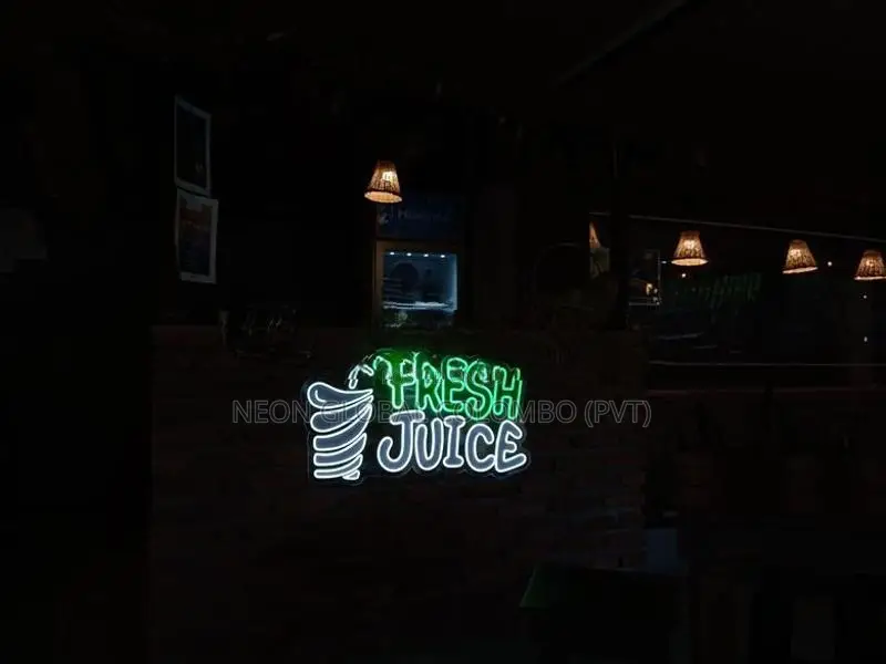 High-Impact Neon Logos for Shops