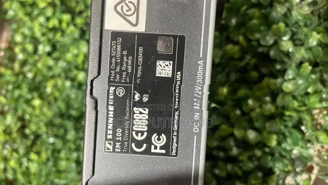 Sennheiser EW 100 Mic Transmitter and Receiver