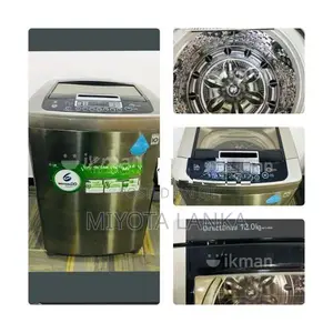 LG'10.kg FULLY AUTOMATIC INVERTER DERICT DRIVE WASHING MACHINE.