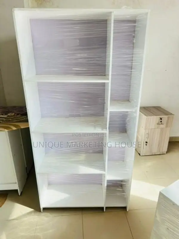 Modern Melamine 5ft Side Book Rack