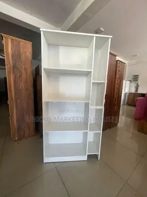 Modern Melamine 5ft Side Book Rack