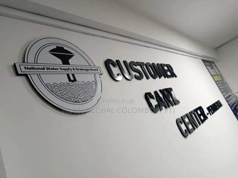 Illuminated Formed Boards - Office premises, Restaurants