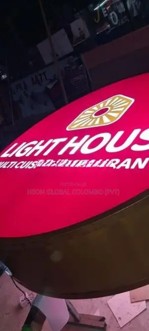 Glow Up Your Space with Neon Global - Stainless Steel, Name Borads