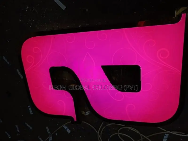 Glow Up Your Space with Neon Global - Stainless Steel, Name Borads