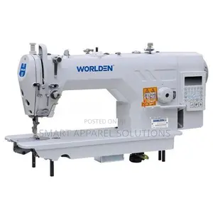 Worlden Automatic Single Needle Lock-Stitch Sewing Machine (Full Optio