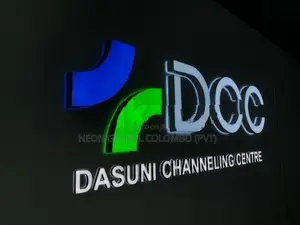Durable Stainless Steel Light Box Signage for Offices