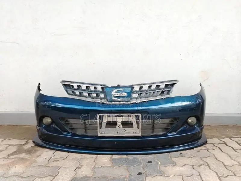 Nissan Tiida Facelft Bumper With Front Lip