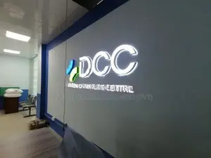 Durable Stainless Steel Light Box Signage for Offices