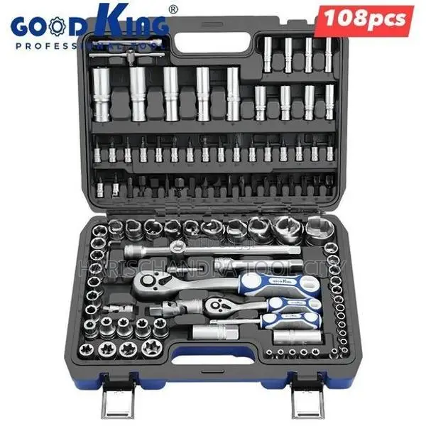 Goodking tool set 108pcs 1/4” 1/2”