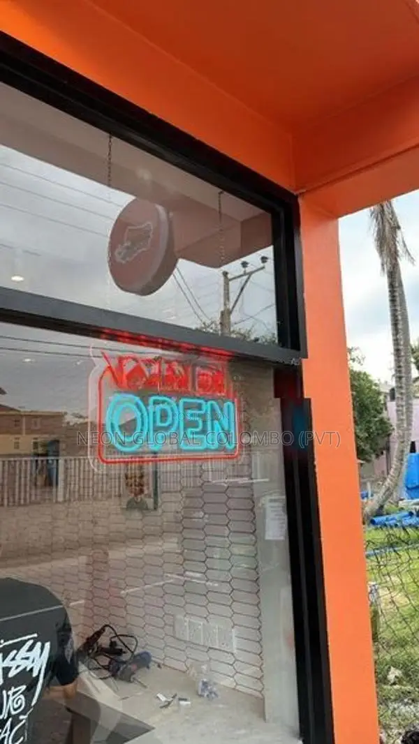 Timeless Glow, Modern Design with Neon