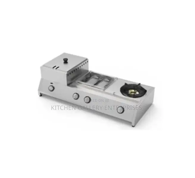 Gas Stove with Fryer & Grill