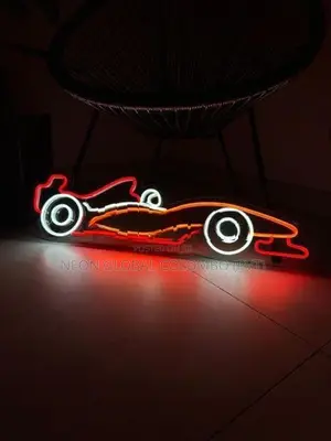 Timeless Glow, Modern Design with Neon