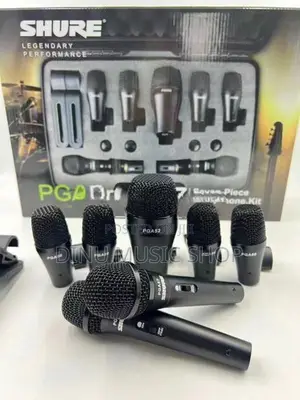 Acoustic drum mic set (Shure)