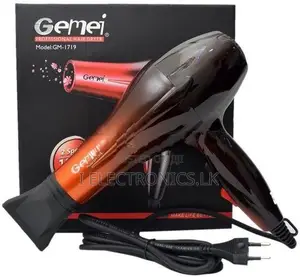 Gemei 1800W Fessional Hair Dryer Gm-1719 Blow Hot Air Style