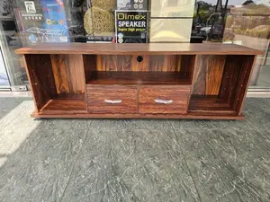 New Melamine 65" Tv Stand Large Cupboard