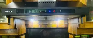 Kanvox Cooker Hood- Black (KCH03Bk)