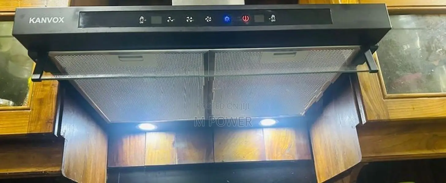 Kanvox Cooker Hood- Black (KCH03Bk)
