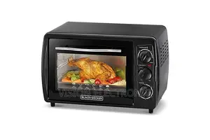 BLACK+DECKER 19 Liter Double Glass Multifunction Toaster Oven