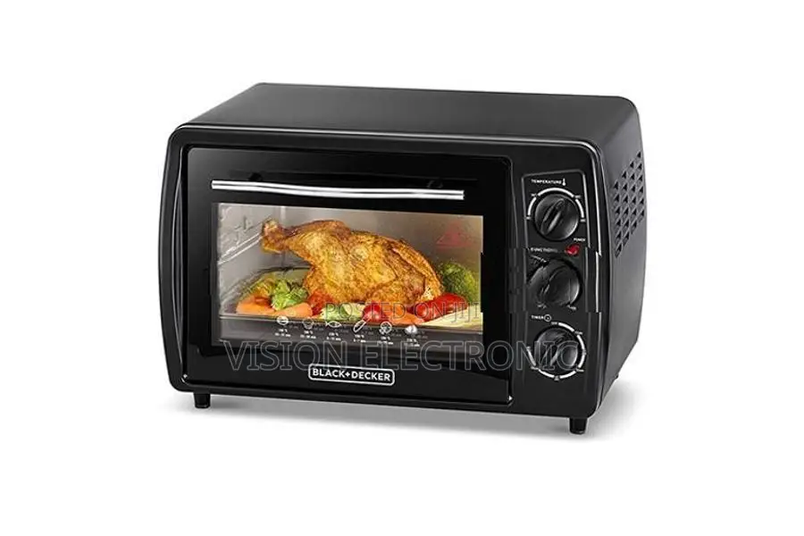 BLACK+DECKER 19 Liter Double Glass Multifunction Toaster Oven