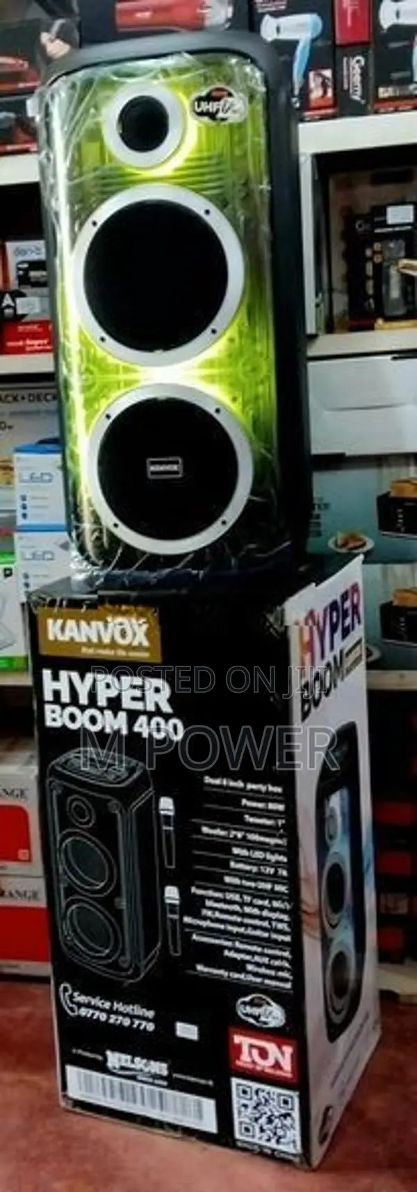 Kanvox Hyper Boom Speaker (HB400)