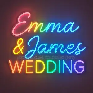 Wedding LED Neon Backdrops – Book Now